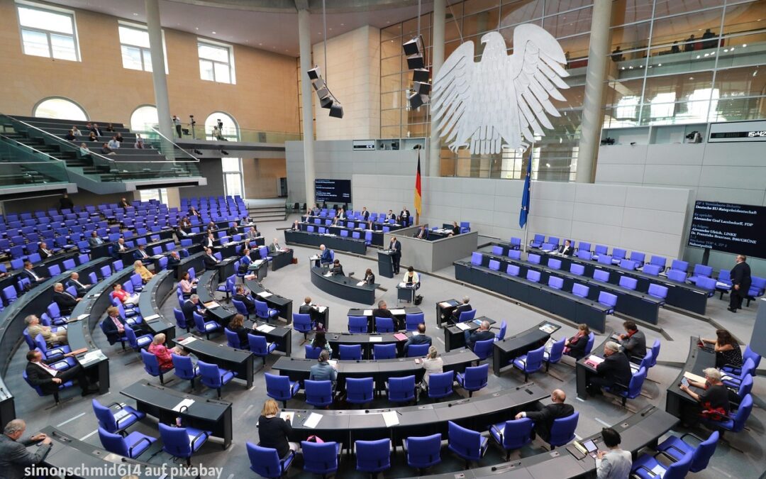 „31 Jahre Deutscher Bundestag – vor und hinter den Kulissen“ , Vortrag mit Peter Bleser